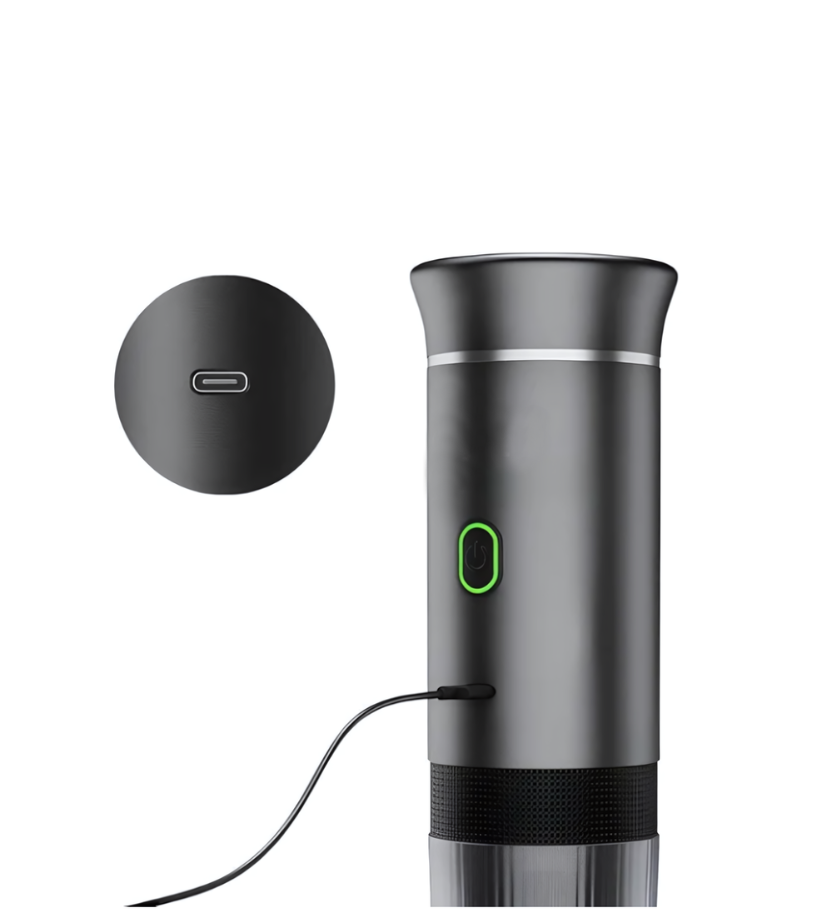 Máquina de café expreso portátil para cápsulas Nespresso, Dolce Gusto y café molido.